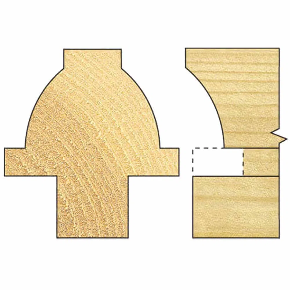 Trend 11/20X1/4TC przecinak do form panelowych, srebrny