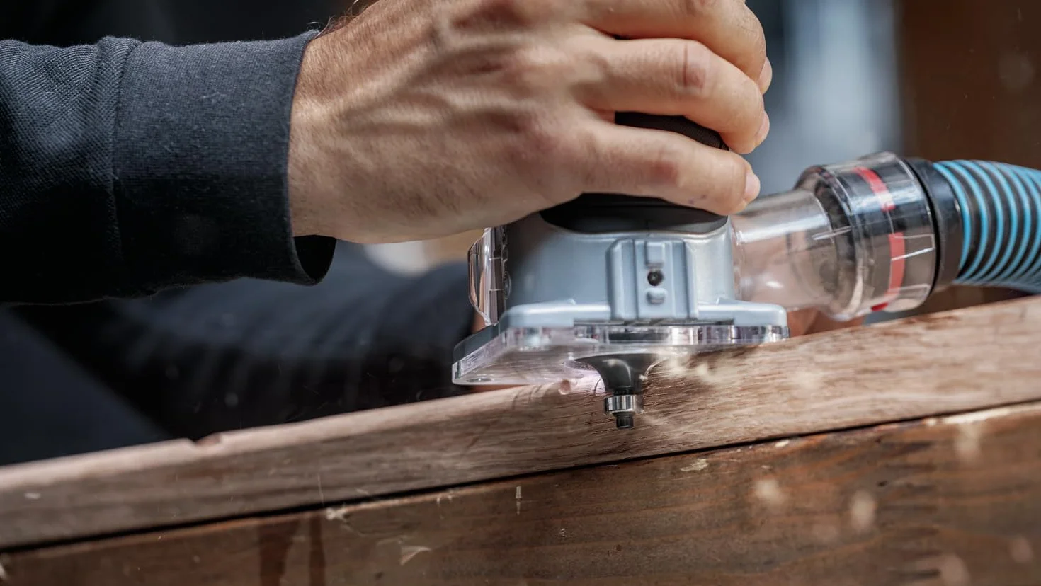 Bosch Professional Frez do zaokrągleń Standard for Wood (do drewna, Kąt 12 mm, Długość robocza 19 mm, Akcesoria frezarek ręcznych)