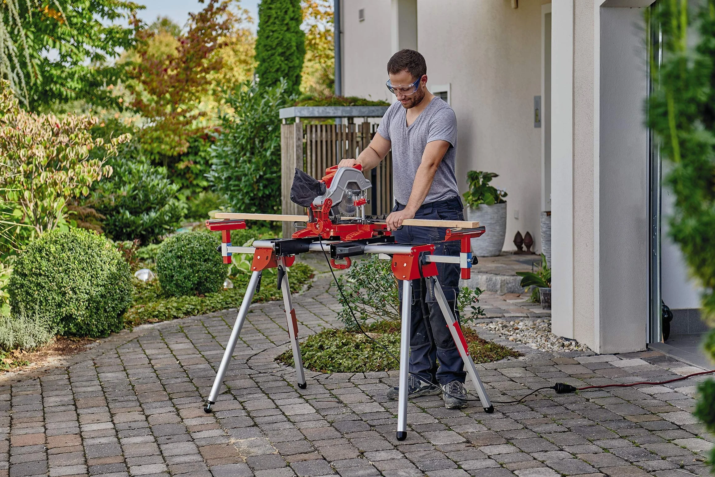 Einhell MSS 1610 oryginalna podstawa do pił ukośnych Einhell Classic i Expert oraz wielu innych modeli dostępnych na rynku