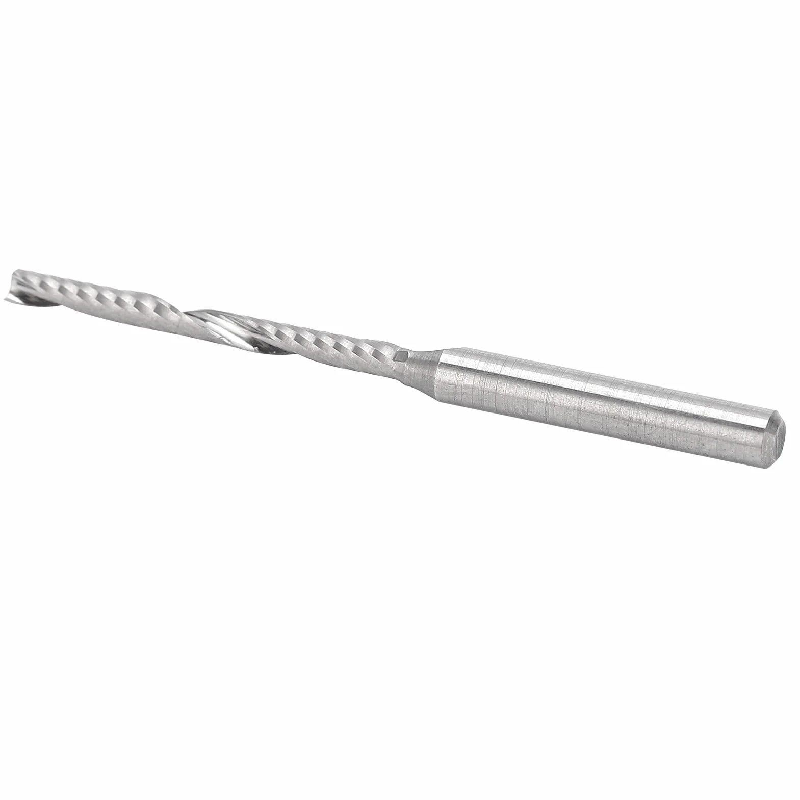 5 szt. Frez, 2mm cięcie Dia Narzędzie do grawerowania ze stali wolframowej Spiralne frezy CNC do frezarek do drewna - długość rowka 22mm