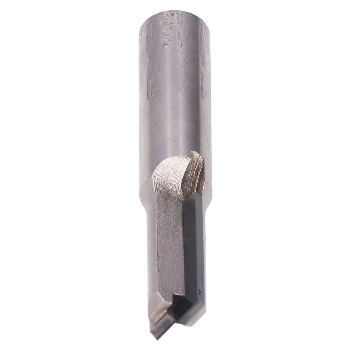 Frez diamentowy Ostrze 2-ostrzowe Narzędzie do cięcia prostego Profesjonalny sprzęt CNC do obróbki drewna Tarcza diamentowa Stal C45 Ostrze 12 mm Długość 26 mm Trzpień 12,7 mm