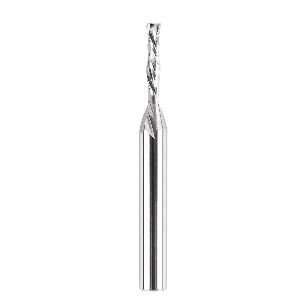 SpeTool Frez spiralny do rowków 8 mm, trzonek kompresja 4 mm, średnica cięcia 20 mm, długość cięcia, frez spiralny, VHM, frez trzpieniowy, frez trzpieniowy, frez do drewna, frez do frezów