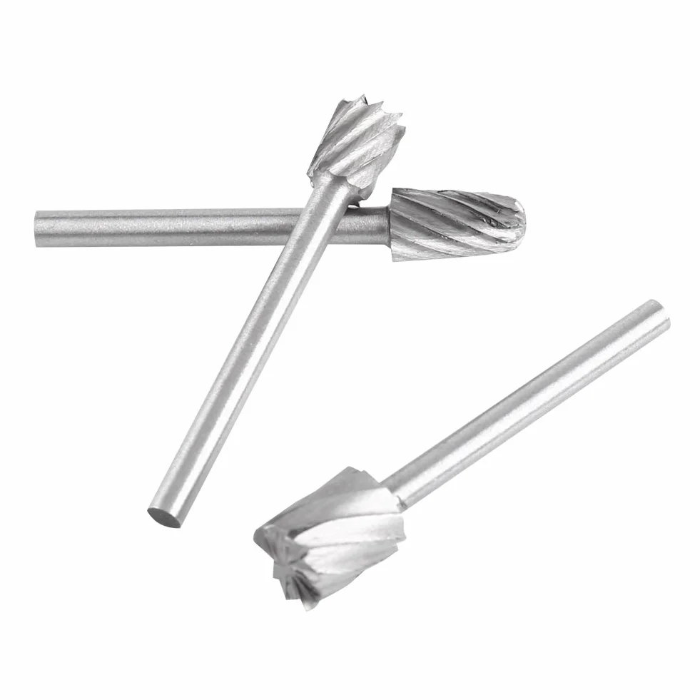 10-częściowy zestaw frezów 1/8" do obróbki drewna, narzędzie do rzeźbienia w drewnie, przewodowe narzędzie wielofunkcyjne, do szlifowania i polerowania