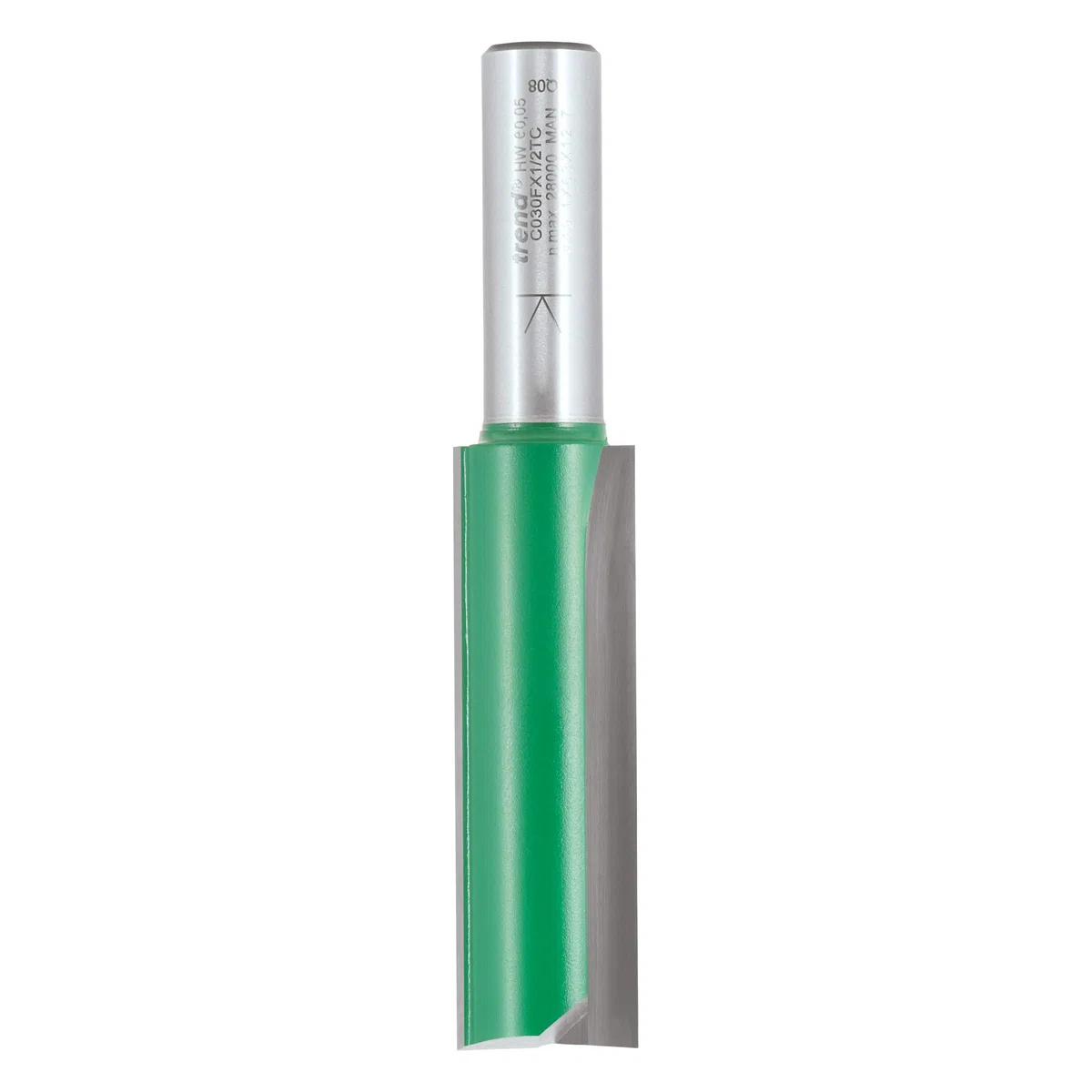 Trend Frez prosty 2 ostrza HM TCT 1/2" trzpień Ø19,1x63 mm
