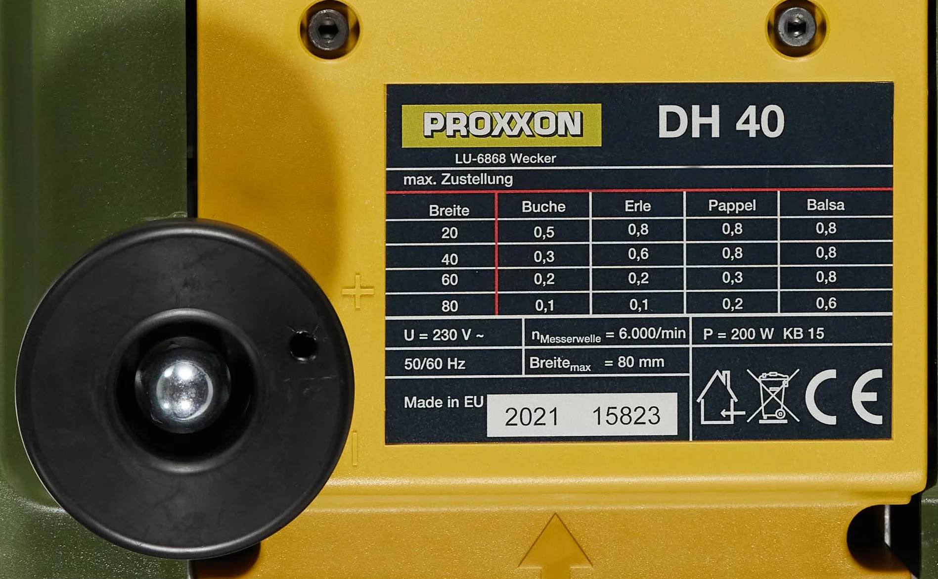 Proxxon 27040 DH 40 grubościówka