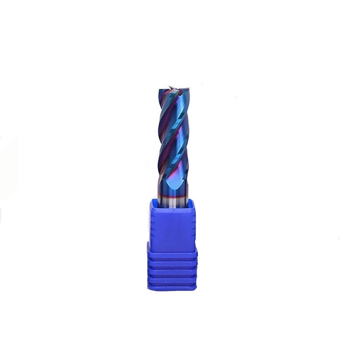 Frezy płaskie ze stali wolframowej 10 mm i 12, 4 ostrza, chwyt HRC70