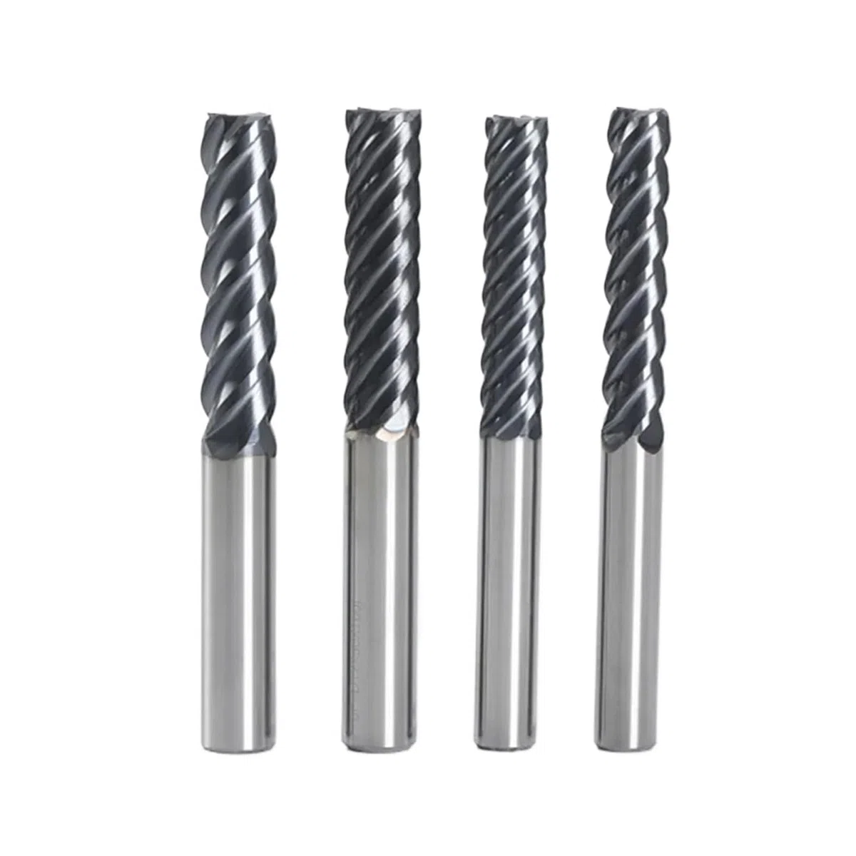 Frezowanie HRC60 Frez trzpieniowy z węglików spiekanych 6 8 10 12 mm Powłoka stopowa Narzędzie do cięcia stali wolframowej Frezy CNC obróbki Warsztat(D6x24xd6x75L)