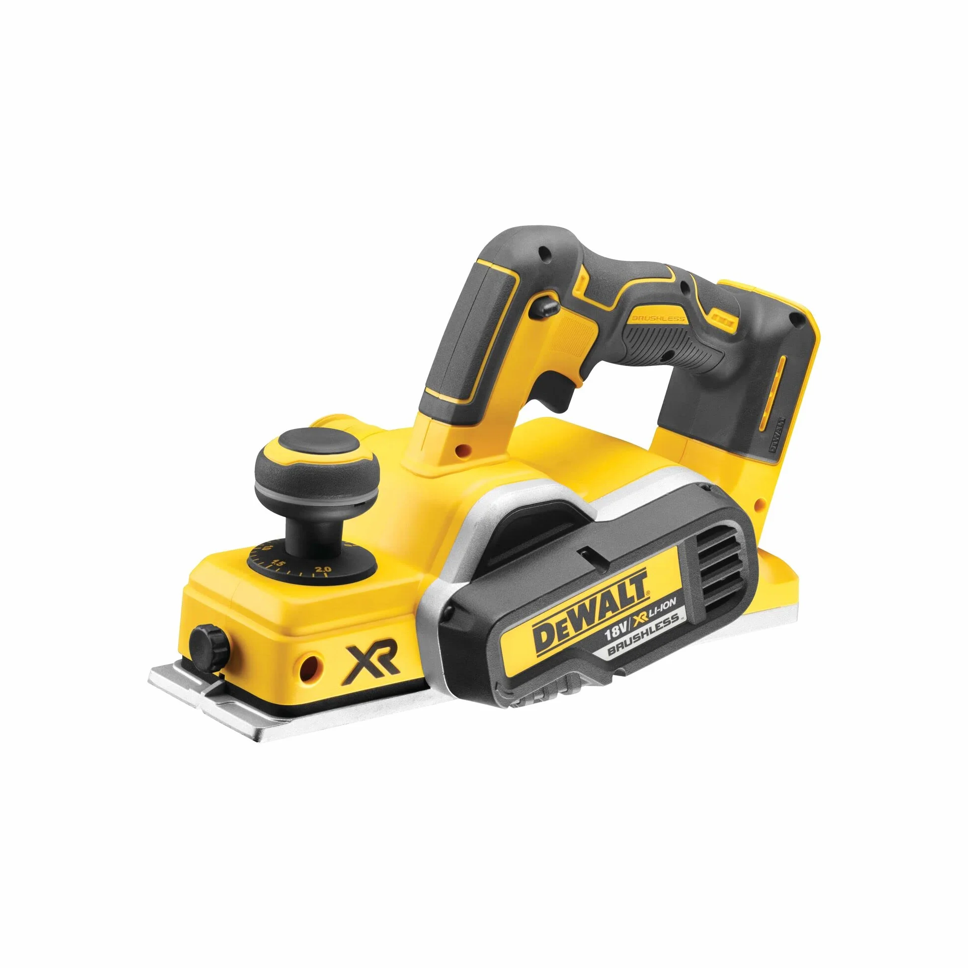 DEWALT DCP580N XR bezszczotkowa strugarka akumulatorowa - litowo-jonowa 18 V - żółta 18 W