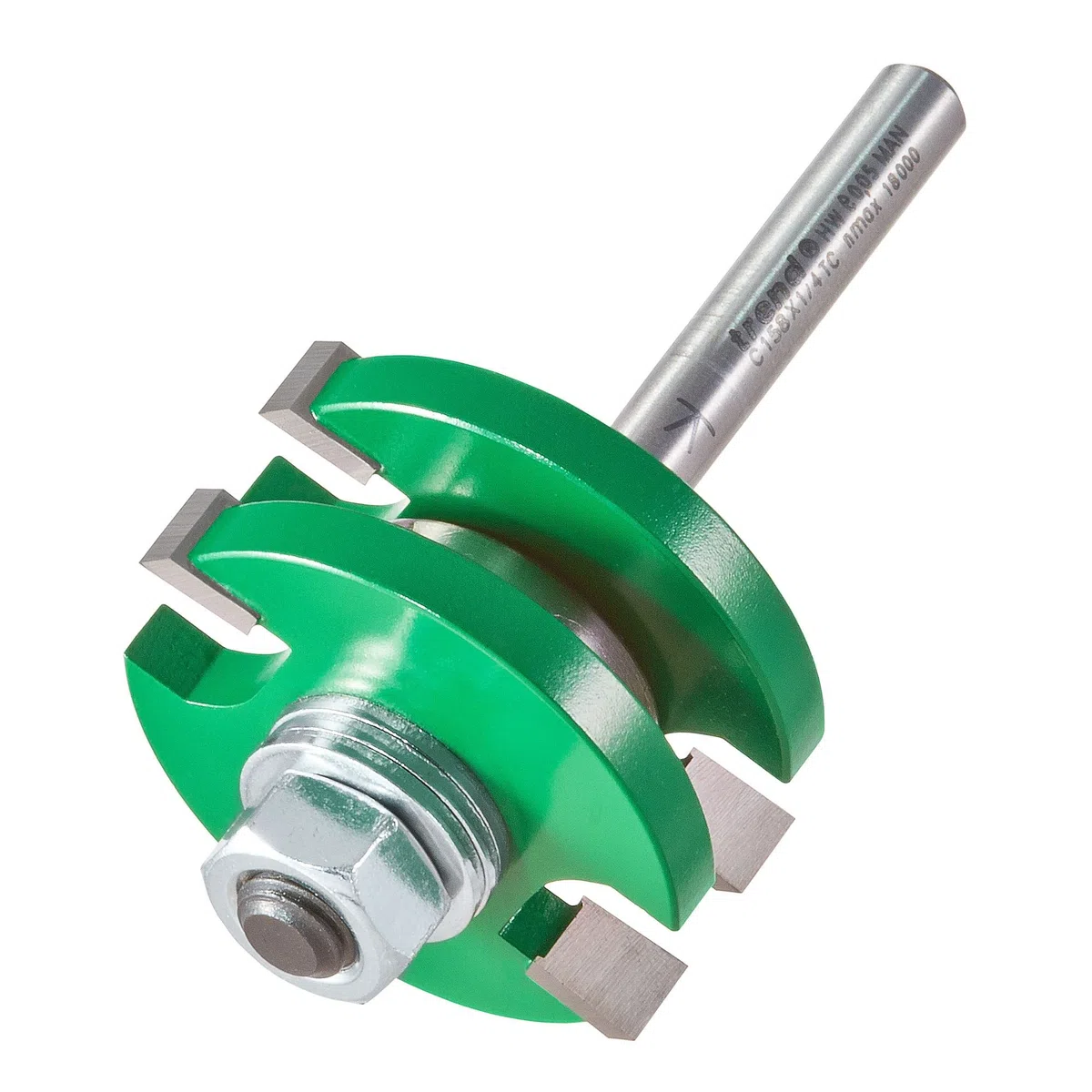 Trend Frez pióro-wpust HM 1/4", 3,2x9,5 mm | Precyzyjne frezowanie pióro–wpust: chwyt 1/4", dł. cięcia 3,2 mm, Ø9,5 mm, węglik tungstenu, C158X1/4TC