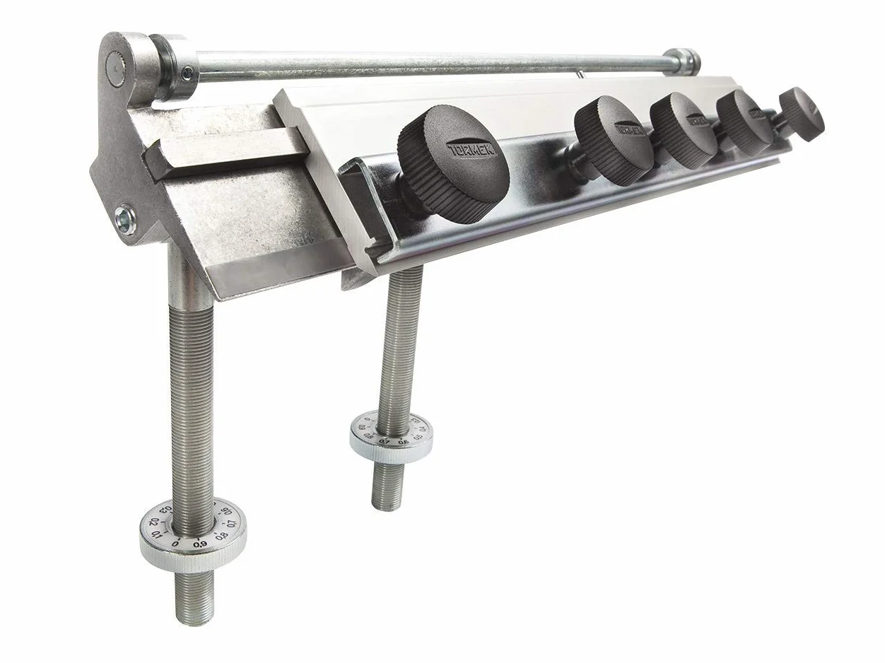 Tormek Ostrzałka do ostrzałek do strugarek SVH-320. Przyrząd do ostrzenia ostrzy strugarki/stolarki, który precyzyjnie ostrzy ostrze praktycznie każdej długości
