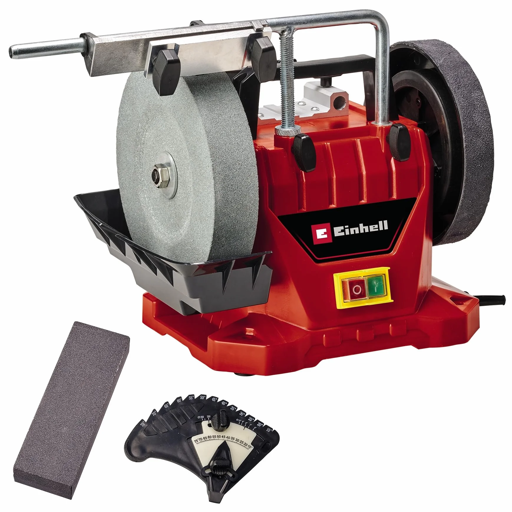 Einhell Tc-Wg 200 Szlifierka Stołowa, Czarny/Czerwony, 110 obr./min