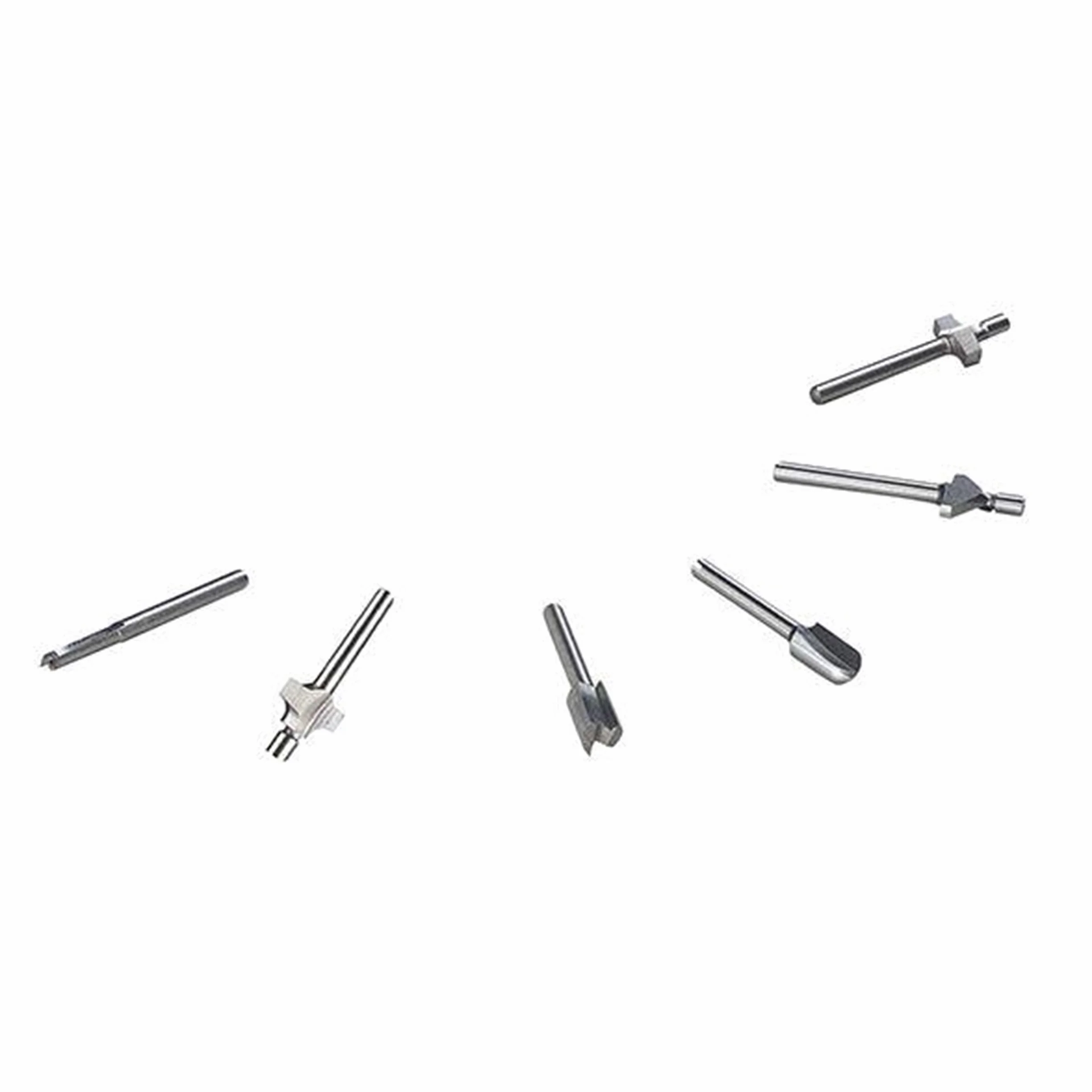 Dremel 692 6-częściowy zestaw frezów, srebrny