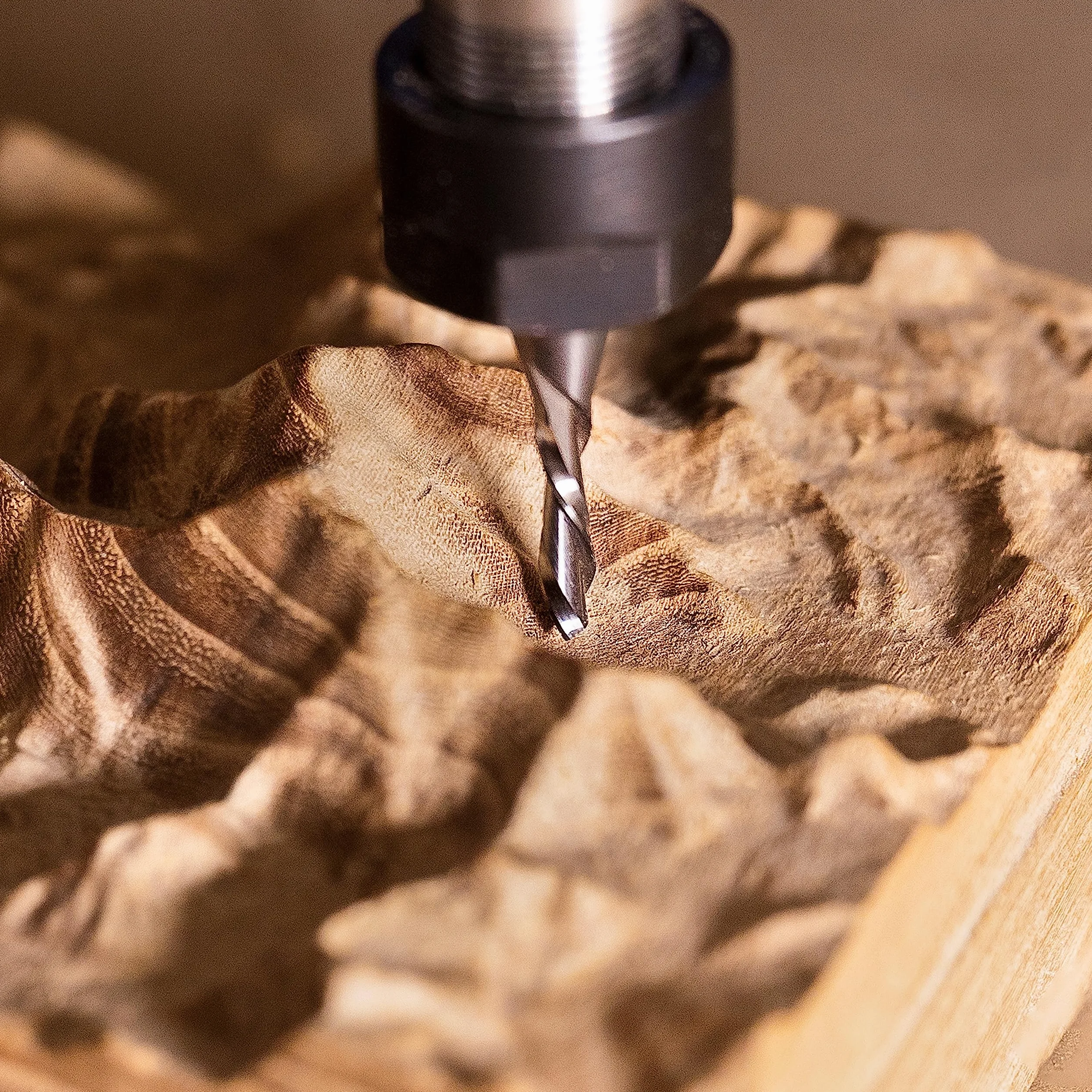 SepTool Down-cut CNC frez spiralny VHM frezy górnowrzecionowe, do drewna o średnicy cięcia 6 mm, trzpień 8 mm, do cięcia drewna