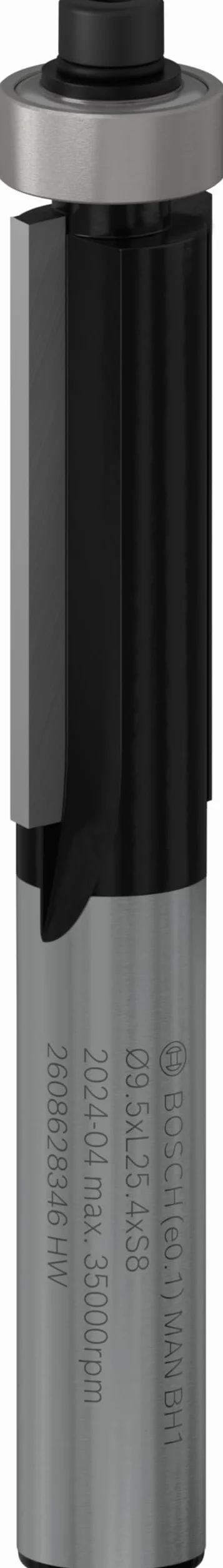 Bosch Professional Frez prosty do laminatów Standard for Wood (do drewna, Ø 9,5 mm, Długość robocza 25,4 mm, Akcesoria frezarek ręcznych)