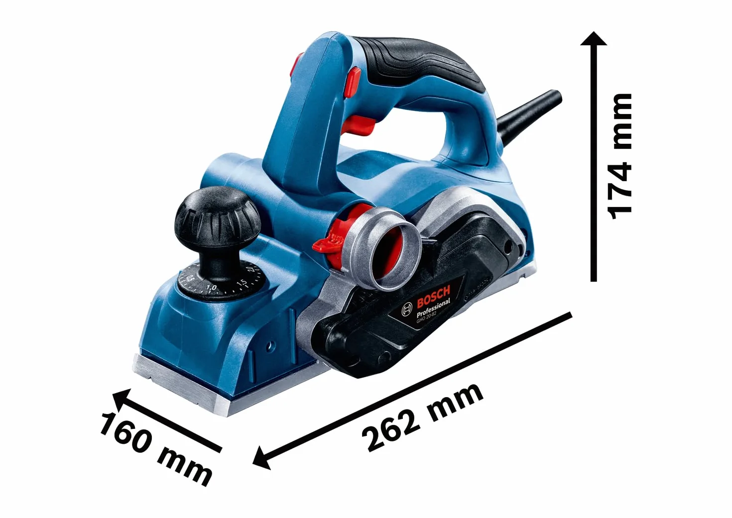 Bosch Professional Strug GHO 20-82 700 W