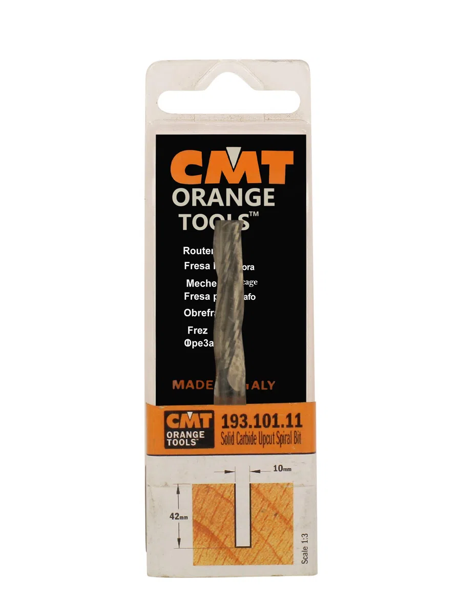 CMT Orange Toos 193.081.11 - Frez spiralny Z3 poz. HWM D=8x32x80 RE