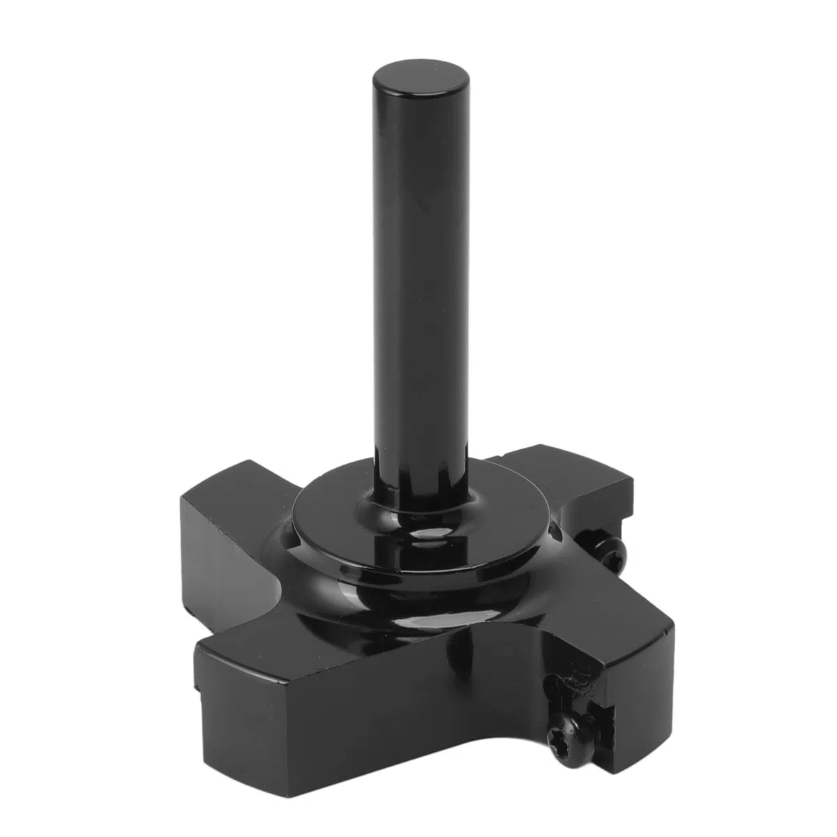 Yosoo Health Gear CNC Spoilboard Nawierzchnia Frez z Węglika 4-ostrzowego Typu T Frez do Spłaszczania Płyt z 4 Wkładkami i śrubami do Strugania Płyt Drewnianych Rowkowanie Obróbka Krawędzi