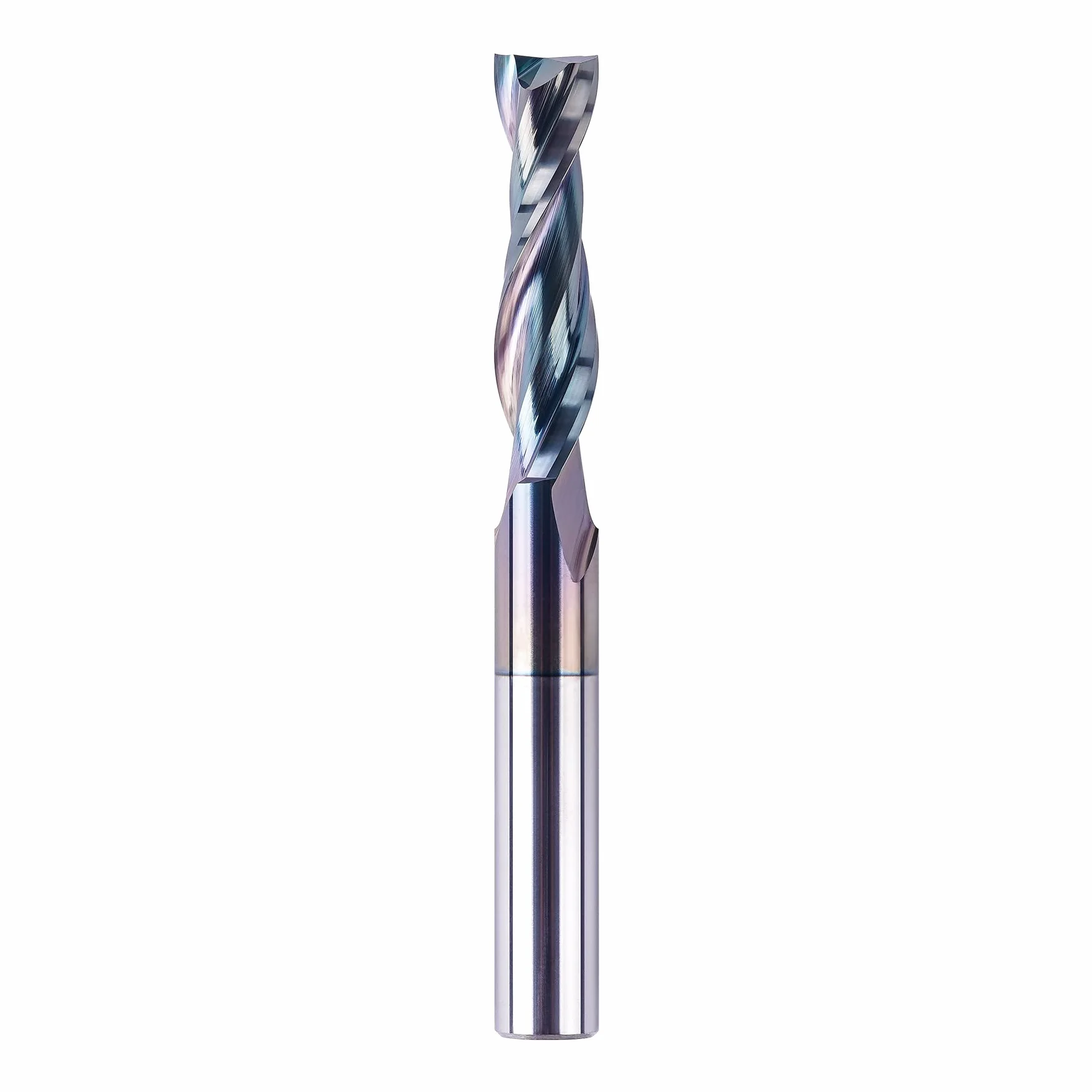 SpeTool Frez Spiralny 8 mm, Upcut 32 mm, Długość Cięcia, Z Powłoką SPE-X, CNC Do Frezarki Górnowrzecionowej, 2 Flety, VHM, Trzpieniowy
