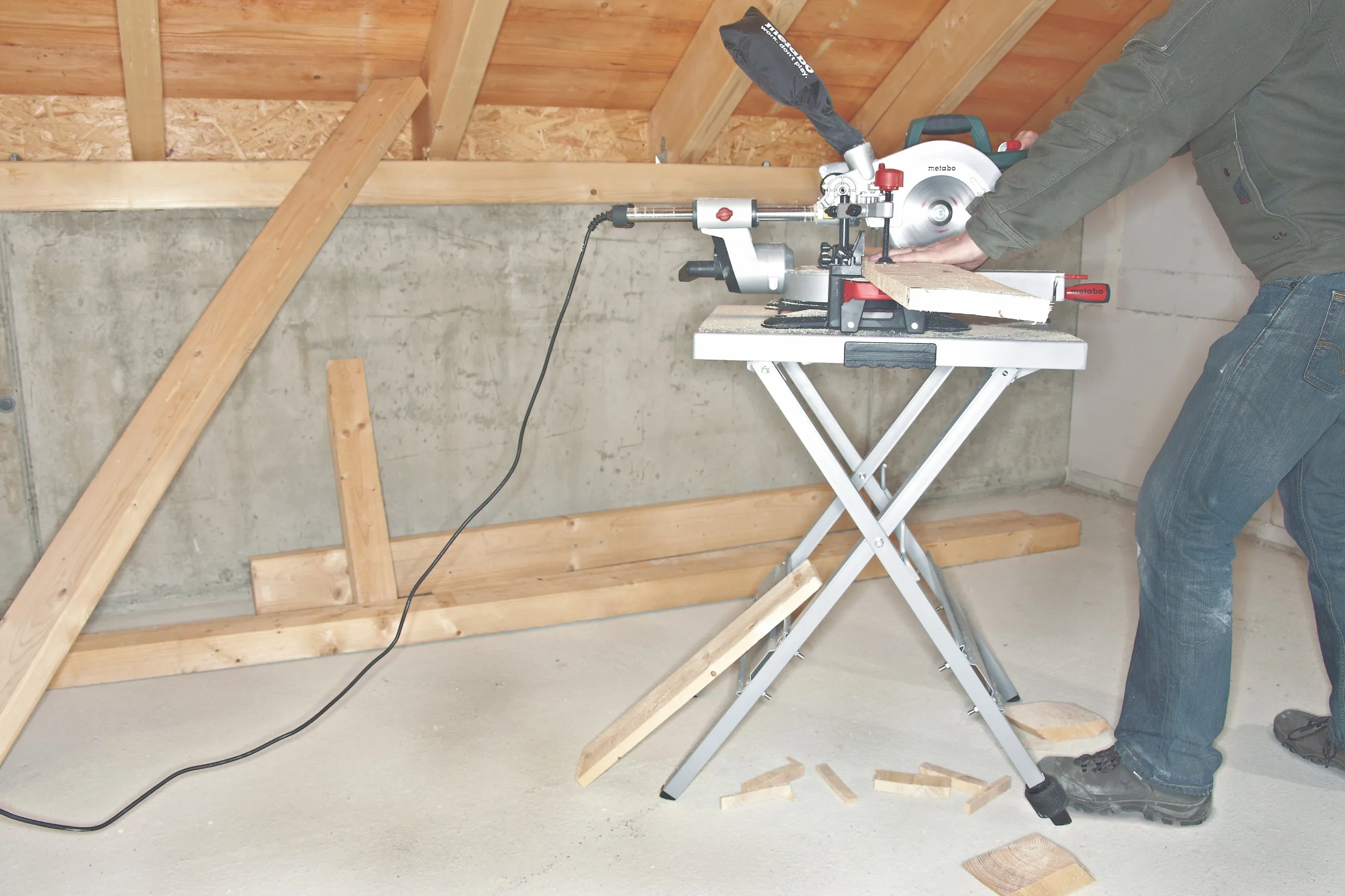 Metabo UMS KGS Multi Uniwersalny uchwyt do pilarki 631317000, srebrny